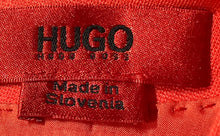 Load image into Gallery viewer, Hugo Boss Womens Coral 3/4 Sleeve Crew Neck Back Zip Sheath Dress Size 4
