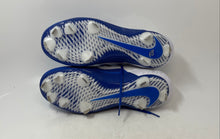 Load image into Gallery viewer, Nike Mens Alpha Huarache Elite 2 CI2226-400 White Blue Baseball Cleats Size 10.5
