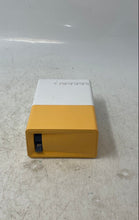 Load image into Gallery viewer, Portable Yellow White Home Theater HDMI USB Mini Projector Untested
