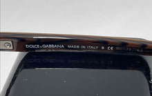 Load image into Gallery viewer, Authentic Dolce &amp; Gabbana Women's Dark Brown Tortoise Glasses
