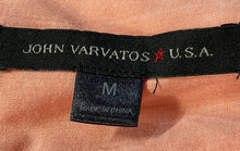 Load image into Gallery viewer, John Varvatos Mens Orange Cotton Long Sleeve Regular Fit Button-Up Shirt Size M
