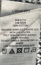 Load image into Gallery viewer, Armani Exchange Mens White Black Geometric Short Sleeve Button-Up Shirt Size L
