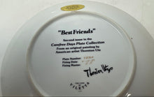 Load image into Gallery viewer, Thornton Utz 2nd Issue Ceramic Best Friends Decorative Collector Plate
