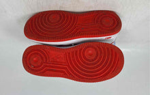 Load image into Gallery viewer, Nike Kids Air Force 1 Low FJ3484-101 Orange White Sneaker Shoes Size 3Y
