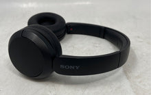 Load image into Gallery viewer, Sony Black Bluetooth Wireless Adjustable Band Over The Ear Headphones

