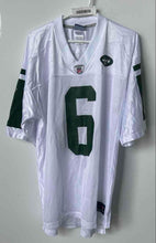 Load image into Gallery viewer, Reebok Mens White New York Jets Mark Sanchez #6 NFL Jersey Size L
