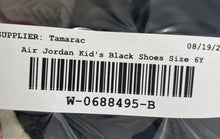 Load image into Gallery viewer, Nike Kids Air Jordan 13 Retro DJ3003-062 Black Lace-Up Sneaker Shoes Size 6Y
