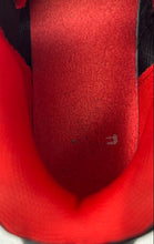 Load image into Gallery viewer, And1 Boys Black Red Leather Lace-Up Round Toe Low Top Basketball Shoes Size 5

