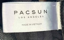 Load image into Gallery viewer, Pacsun Womens Faded Black Denim High Rise Button-Fly Skinny Leg Jeans Size 23
