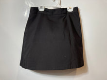 Load image into Gallery viewer, Express Womens Black Flat Front High Waisted Back Zip Pockets Mini Skirt Size 8
