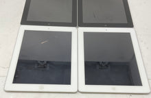 Load image into Gallery viewer, Lot Of 4 Pcs Assorted Apple iPad Model A1458 Gray Tablet Not Tested For Parts
