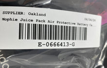 Load image into Gallery viewer, Mophie Black Juice Pack Air Protective Battery Case With Cable Not Tested
