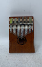 Load image into Gallery viewer, Newlam Brown 17-Key Mahogany Wood Kalimba Thumb Piano With Tuning Hammer
