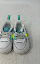 Load image into Gallery viewer, Nike Unisex Baby Air Max 90 CB White Aqua Yellow Slip-On Sneakers Shoes Size 3C
