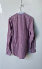 Load image into Gallery viewer, Pedro Del Hierro Mens Red Striped Long Sleeve Dress Shirt Size 38
