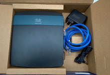 Load image into Gallery viewer, Linksys EA2700 Black Dual Band N600 Wireless Router With Gigabit Not Tested
