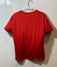 Load image into Gallery viewer, Lacoste Mens Red Cotton Short Sleeve V-Neck Regular Fit Pullover T-Shirt Size L
