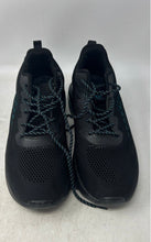 Load image into Gallery viewer, Mens Black Blue Low Top Lace-Up Fashion Sneaker Shoes Size EUR 45

