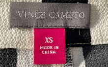 Load image into Gallery viewer, Vince Camuto Womens Black White Long Sleeve Blouse Top Size XS
