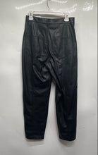 Load image into Gallery viewer, Zara Womens Black Flat Front Pockets Straight Leg Trouser Pants Size 4
