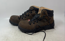 Load image into Gallery viewer, Avenger Womens Framer CT A7126 Brown Leather Lace-Up Ankle Work Boots Size 8.5
