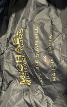 Load image into Gallery viewer, Michael Kors Womens Black Long Sleeve Packable Down Fill Puffer Jacket Size 3X

