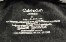 Load image into Gallery viewer, Calvin Klein Mens Black Short Sleeve Classic Fit Pullover T-Shirt Size Medium
