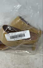Load image into Gallery viewer, Calvin Klein Womens Cecily Beige Leather Slip-On Slide Sandals Size 8 M
