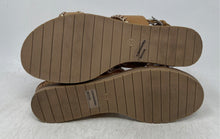 Load image into Gallery viewer, Dolce Vita Womens Demy Brown Leather Buckle Open Toe Slingback Sandals Size 8
