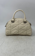 Load image into Gallery viewer, Steve Madden Womens Beige Detachable Strap Inner Pockets Satchel Bag With Tag
