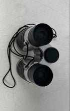 Load image into Gallery viewer, Silver Black Rubber Grip Neck Wide Strap Coated Optics Hunting Binoculars
