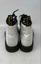 Load image into Gallery viewer, Dr. Martens Unisex White Leather Round Toe Lace-Up Combat Boots Size M4-W5
