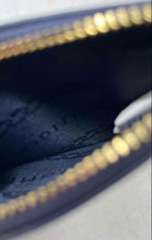 Load image into Gallery viewer, Tommy Hilfiger Womens Navy White Striped Zipper Keychain Card Wallet
