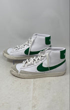 Load image into Gallery viewer, Nike Mens Blazer Mid '77 BQ6806-115 White Green Leather Sneakers Shoes Size 14
