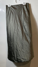 Load image into Gallery viewer, T Alexander Wang Womens Green Flat Front Side Zipper Long Maxi Skirt Size 0
