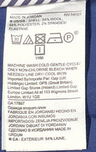Load image into Gallery viewer, Banana Republic Womens Blue Printed Flat Front Slash Pocket Dress Pants Size 6
