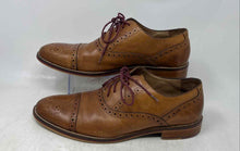 Load image into Gallery viewer, Johnston &amp; Murphy Mens Conard Brown Leather Cap Toe Brogue Dress Shoes Size 10M
