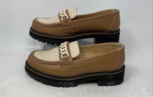 Load image into Gallery viewer, Clarks Womens Brown Beige Round Toe Slip-On Loafer Shoes Size 8M
