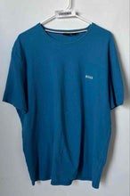 Load image into Gallery viewer, Hugo Boss Mens Blue Short Sleeve Crew Neck Pullover T-Shirt Size XL

