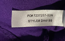 Load image into Gallery viewer, Lacoste Mens Purple Cotton Spread Collar Short Sleeve Polo Shirt Size Small
