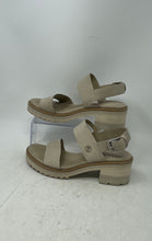 Load image into Gallery viewer, Timberland Womens Violet Marsh Beige 2-Band Platform Slingback Sandals Size 8
