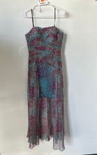Load image into Gallery viewer, Kurt Thomas Womens Multicolor Printed Strapless Fit &amp; Flare Dress Size 4
