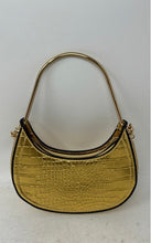 Load image into Gallery viewer, Aldo Womens Sheina Gold Animal Embossed Chain Strap Convertible Shoulder Bag
