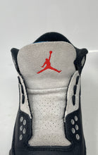 Load image into Gallery viewer, Authentic Nike Boys Air Jordan 3 Retro Gray Black Sneakers Shoes Sz 7Y No Laces
