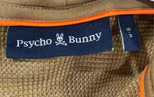 Load image into Gallery viewer, Psycho Bunny Mens Brown And White Waffle-Knit Drawstring Full-Zip Hoodie Size S
