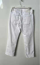 Load image into Gallery viewer, Lucky Brand Womens White Stretch Pockets Cropped Skinny Leg Jeans Size 4/27
