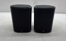 Load image into Gallery viewer, Set Of 2 Pcs Acoustic Research ULT 51657 Black Wall Mountable Speaker Not Tested
