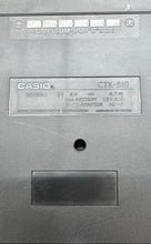 Load image into Gallery viewer, Casio CTK-510 Black White 61-Key Piano Digital Keyboard Not Tested
