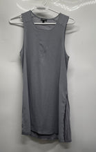 Load image into Gallery viewer, Express Womens Gray Sleeveless Round Neck Regular Fit Tunic Blouse Top Size S
