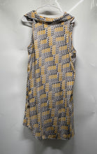 Load image into Gallery viewer, Alfani Womens Multicolor Printed Sleeveless Collared Shirt Dress Size 14
